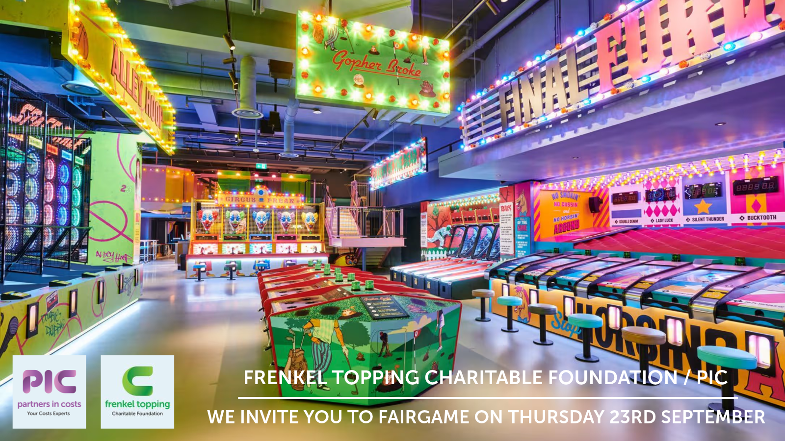 FTCF / PIC Fairgame London – Thursday 23rd September 2027